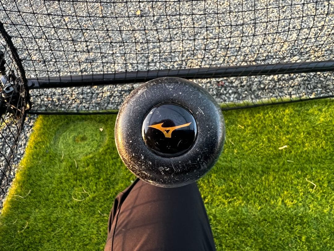 Mizuno ビヨンドマックス 軟式バット 専用ケース付き トップ83cm