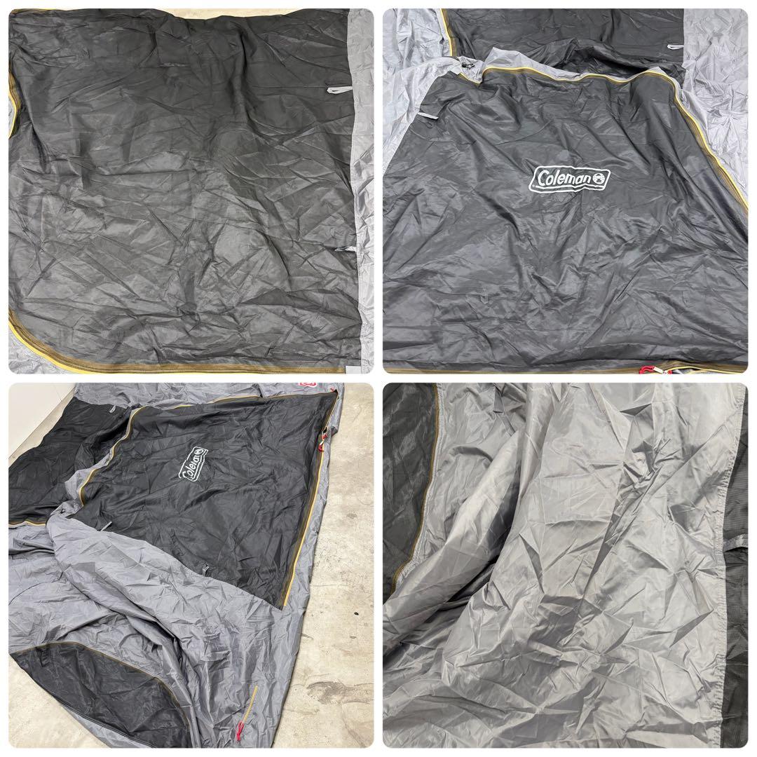 極美品　Coleman タフスクリーン2ルームハウス　グレー　限定色