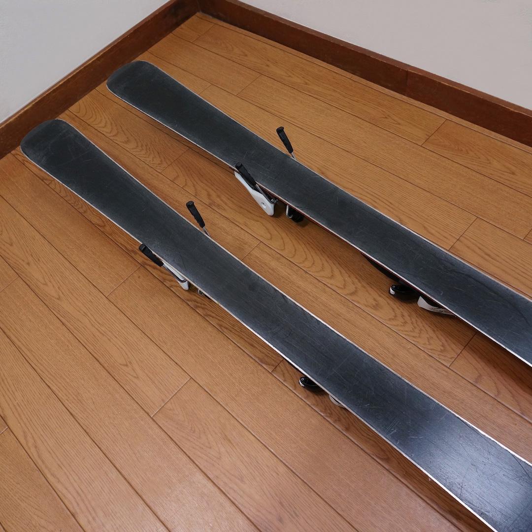 メンテ済 127cm 靴23cm HEAD カービングスキーセット (130
