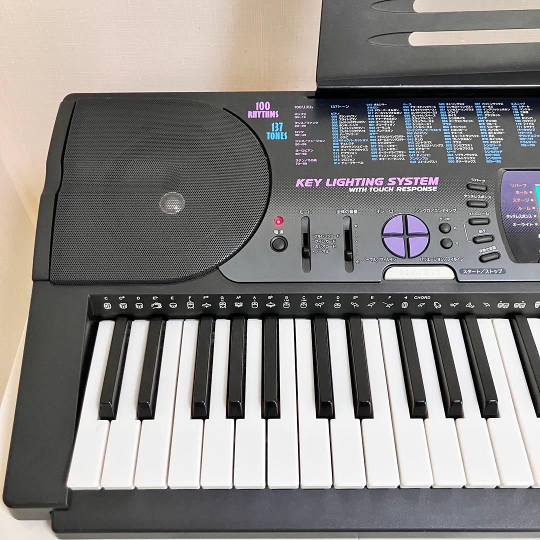 【動作良好】 CASIO CTK-660L キーボード 光ナビゲーション