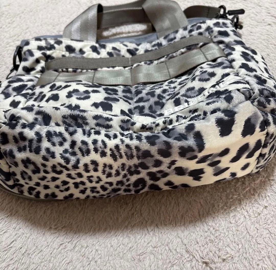 BRIEFINGヒョウ柄 カートバッグとポーチ セット