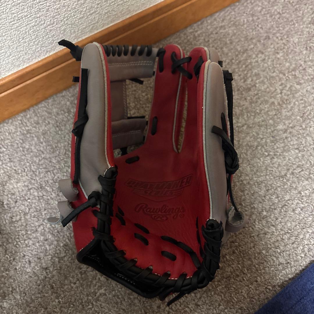 Rawlings 軟式グローブ デュアルプロ レッド