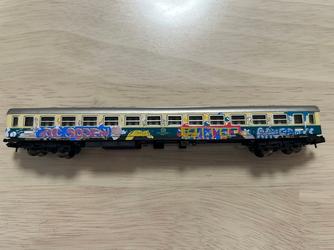Nゲージ 鉄道模型 グラフィティアートセット　欧州　ドイツ　アーノルド　5輌