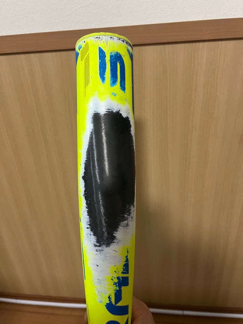 リトルリーグ　RAWLINGS 硬式バット イエロー/ブルー