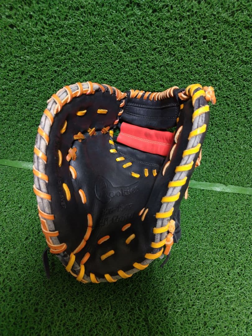 ハイゴールド HI-GOLD ファーストミット 左投げ 少年軟式用 ブラック