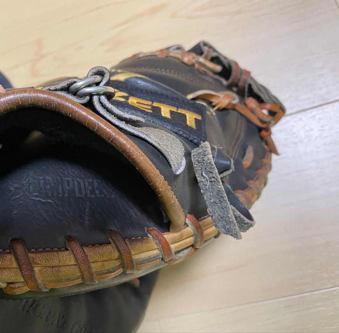 千葉ロッテマリーンズ　実使用キャッチャーミット　グローブ