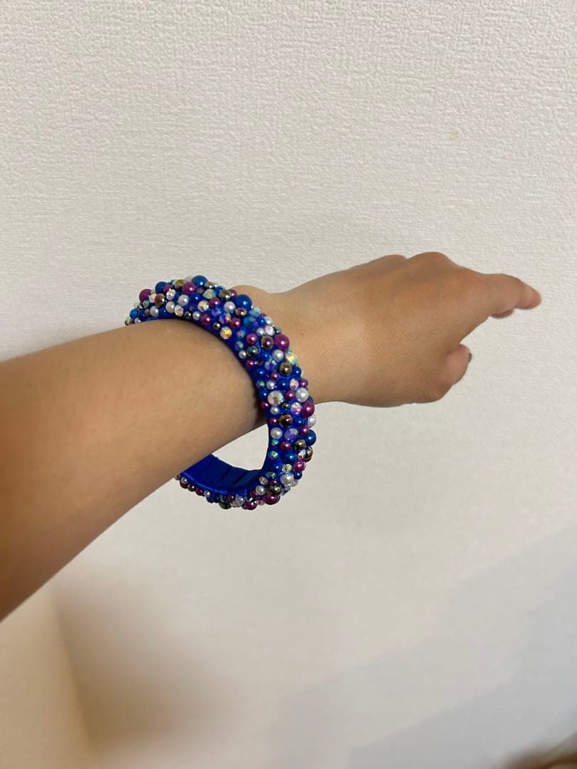 匿名発送♡バングル3個セット♡ブルー系3本セット