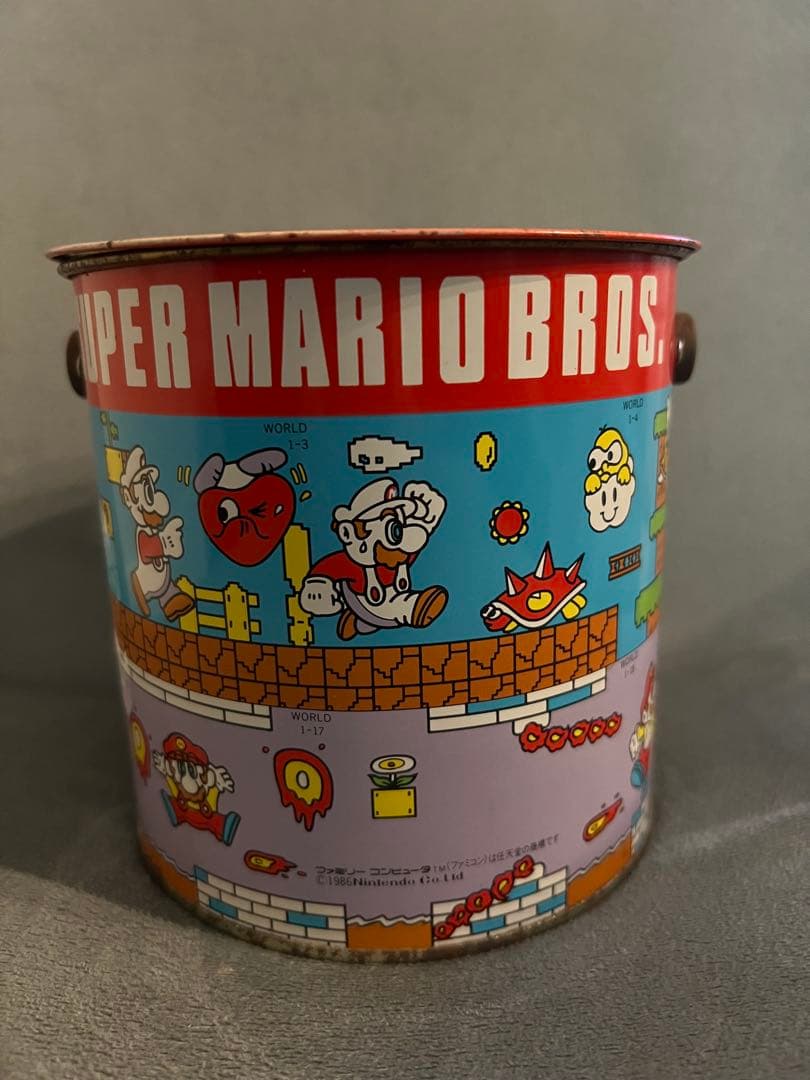 1986年スーパーマリオブラザーズ 空き缶