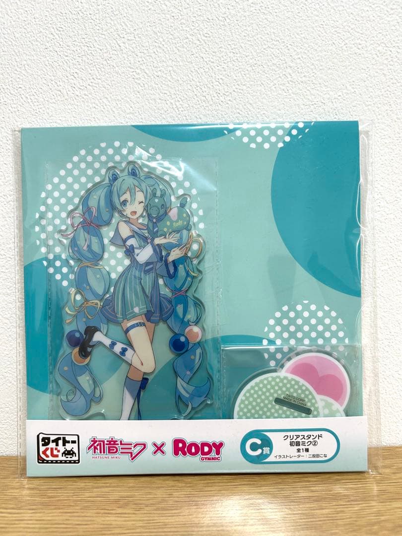タイトーくじ 初音ミク×RODY LH賞 フィギュア C賞 クリアスタンド J賞