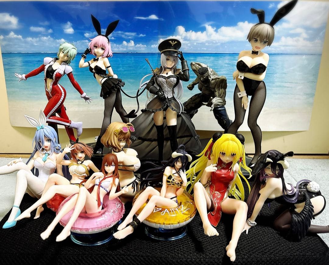 【人気フィギュア】12種セット　着せ恋　NIKKE オーバーロード　宇崎ちゃん等