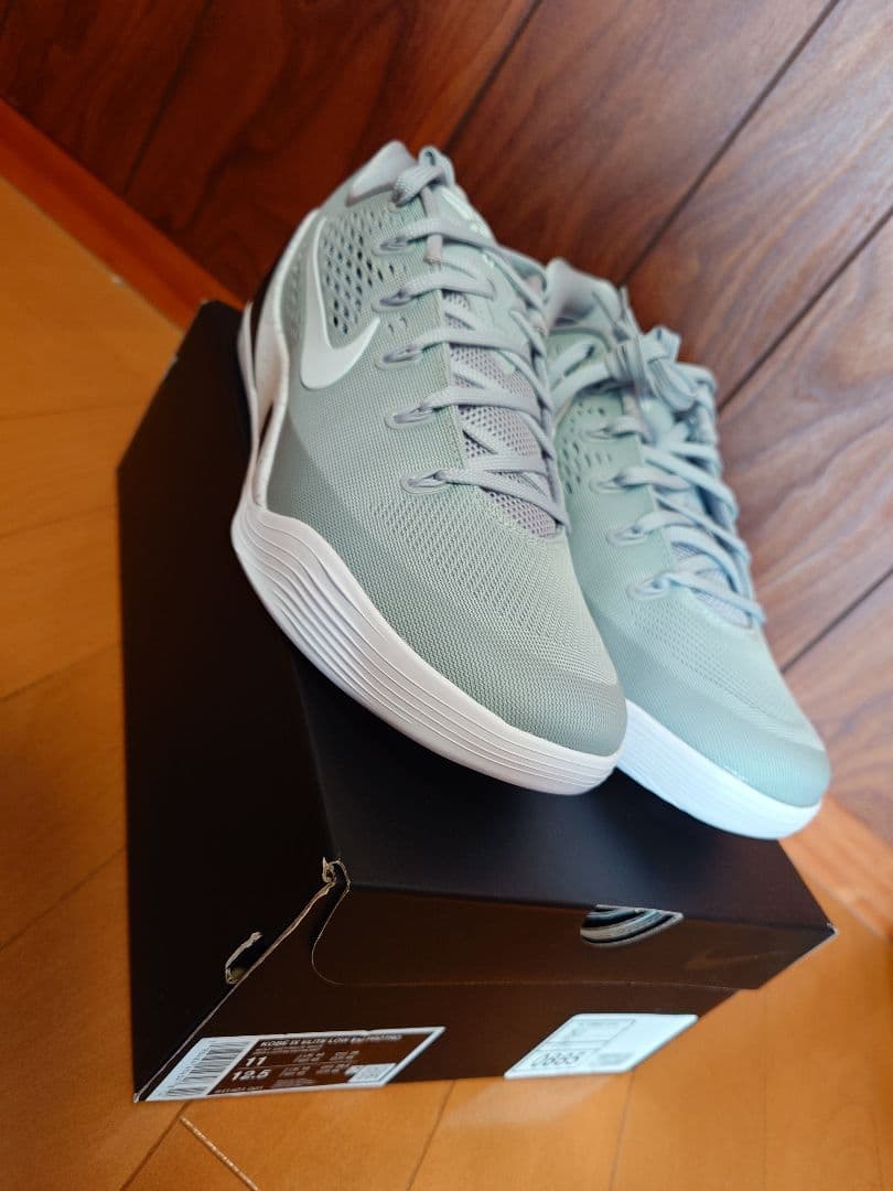 【新品未使用】KOBE コービー 9 エリート LOW EM プロトロ グレー
