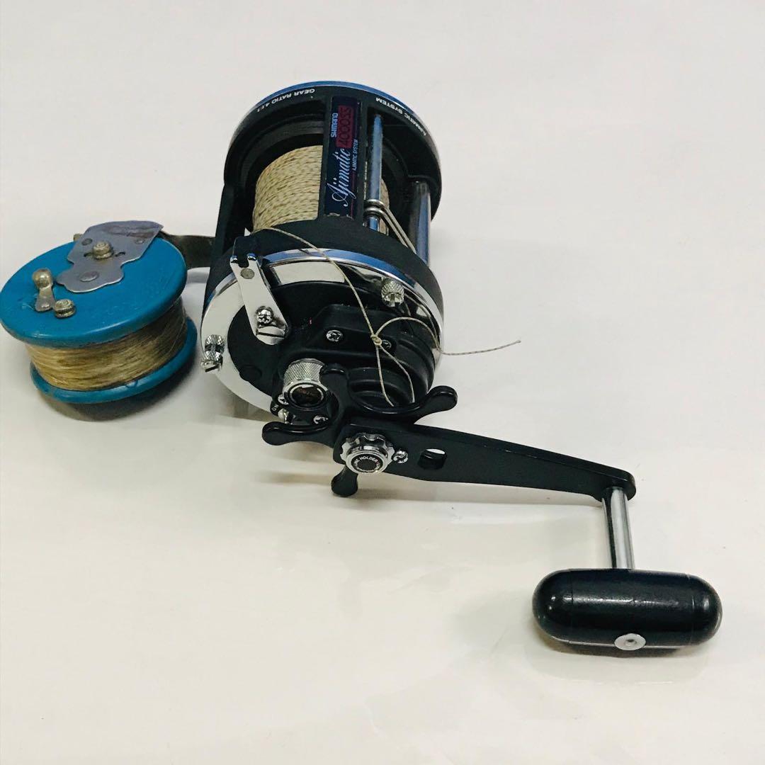 SHIMANO Ajimatic 4000SS 両軸リール中古品