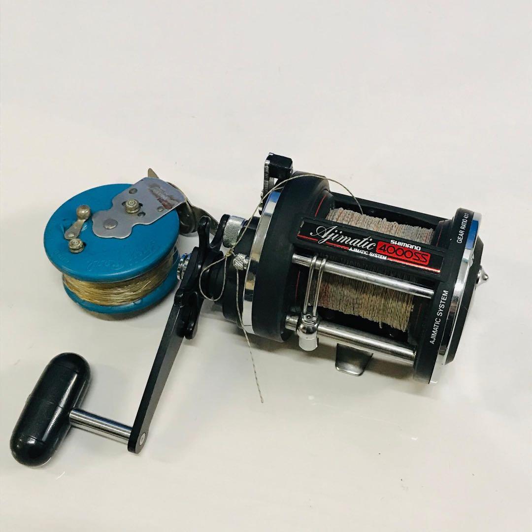 SHIMANO Ajimatic 4000SS 両軸リール中古品