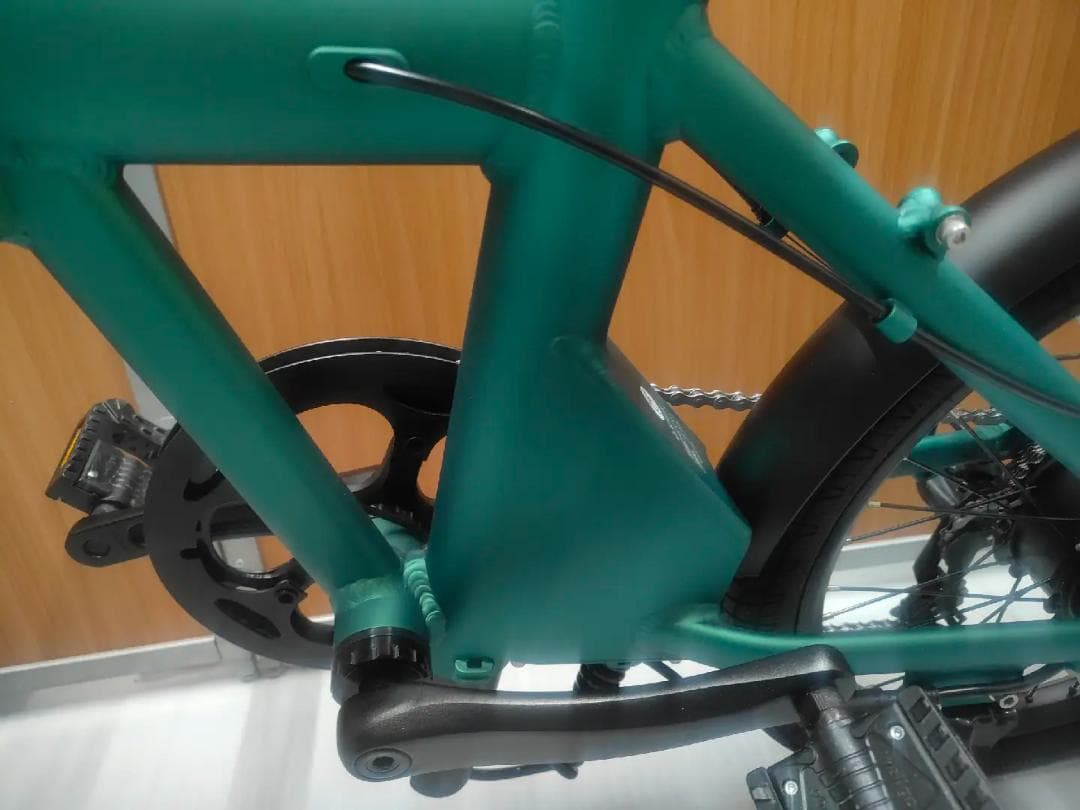 【新生活応援セール開催中！】折り畳み電動アシスト自転車ERWAY A01グリーン
