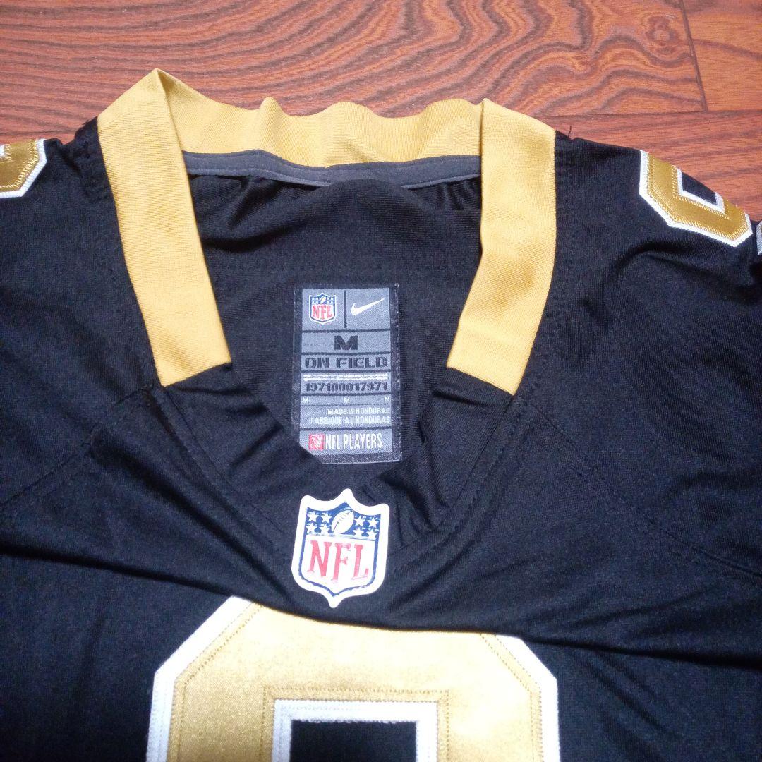 【刺繍】NFL セインツ #9 ブリーズ NIKE LIMITED M