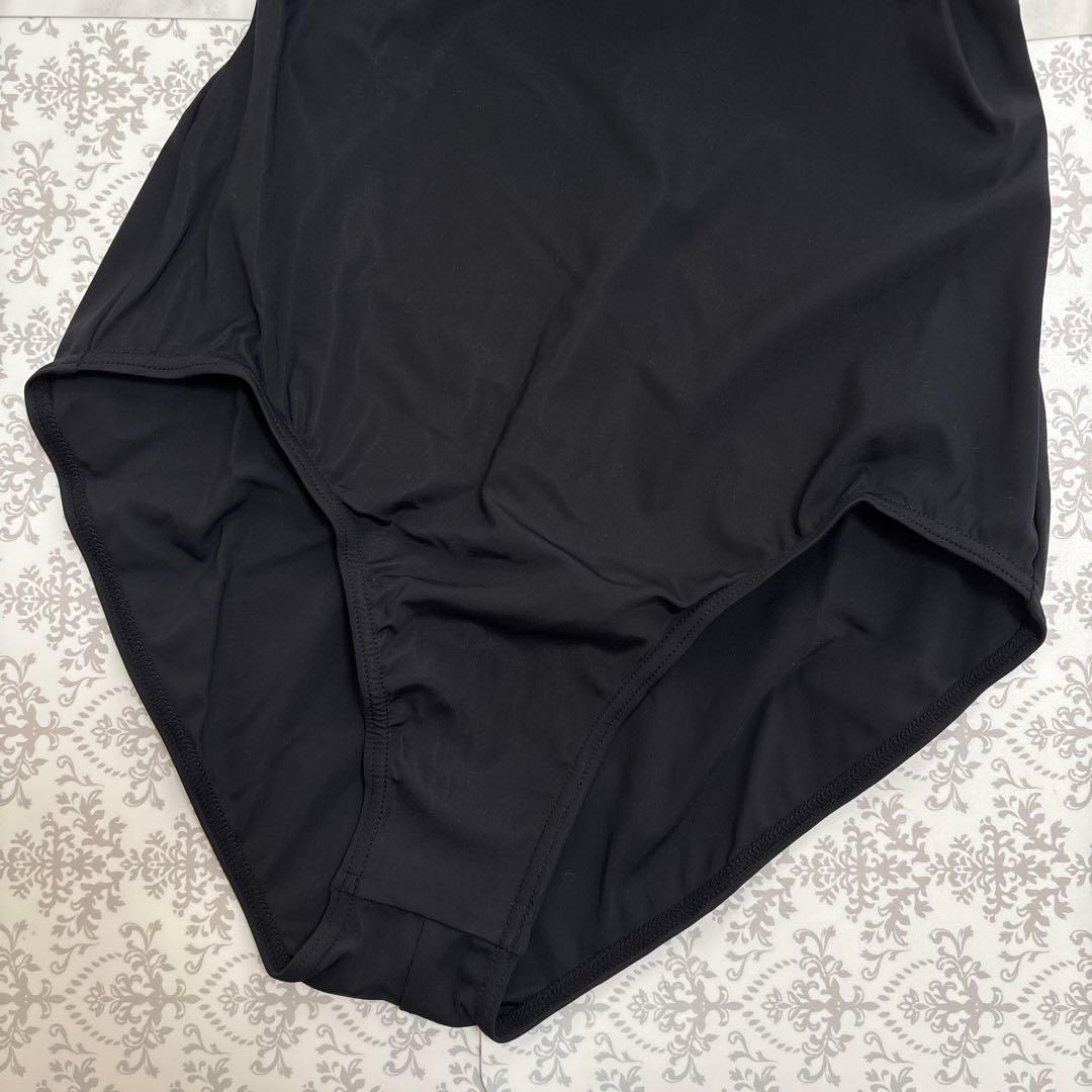 ♦︎新品 タグ付き♦︎ チャコット ハーフスリーブレオタード レース袖 ブラック
