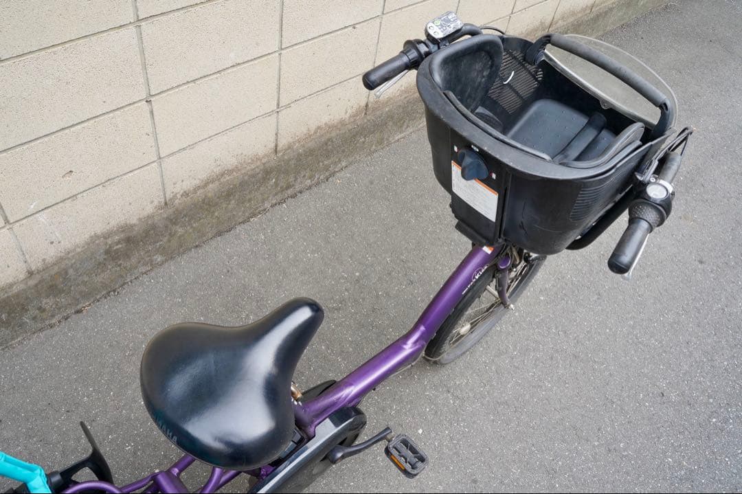 電動自転車 ヤマハ 20インチ 子供乗せ アシスト 中古 032802