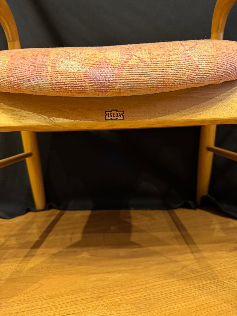 超美品　昭和51年製　IKEDA チェア　池田木工　ダイニングチェア　ラスト1客