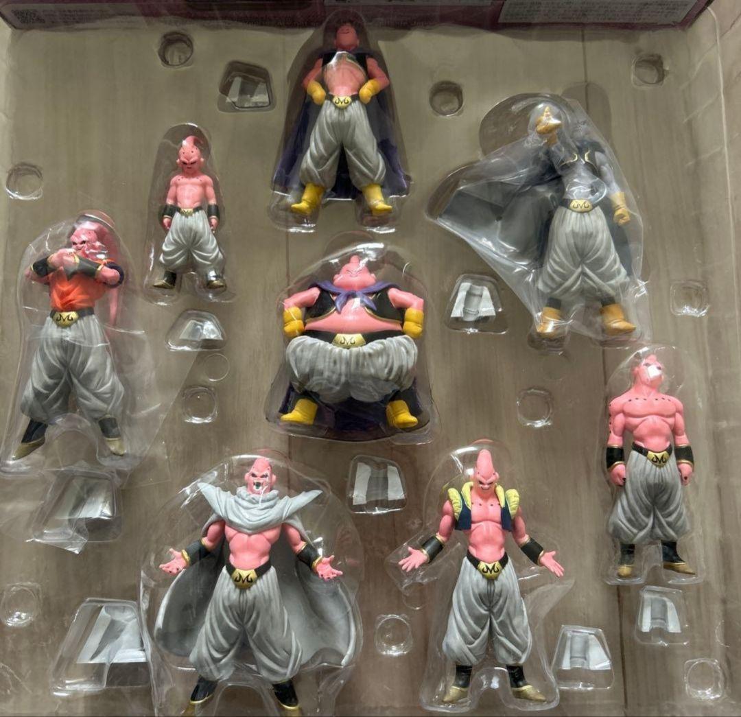 HGドラゴンボールZ 魔人ブウ完全セット 箱、輸送箱あり