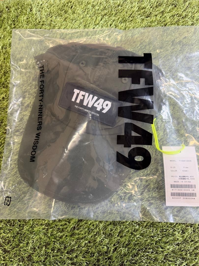 新品正規品【TFW49】キャップ　PATCH 6PANEL CAP