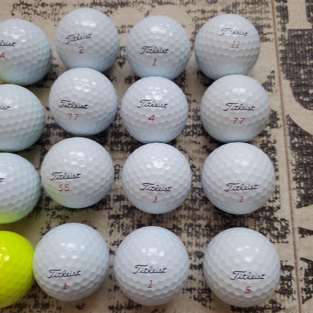 美品タイトリスト 　PROV1xゴルフボール セット 24個