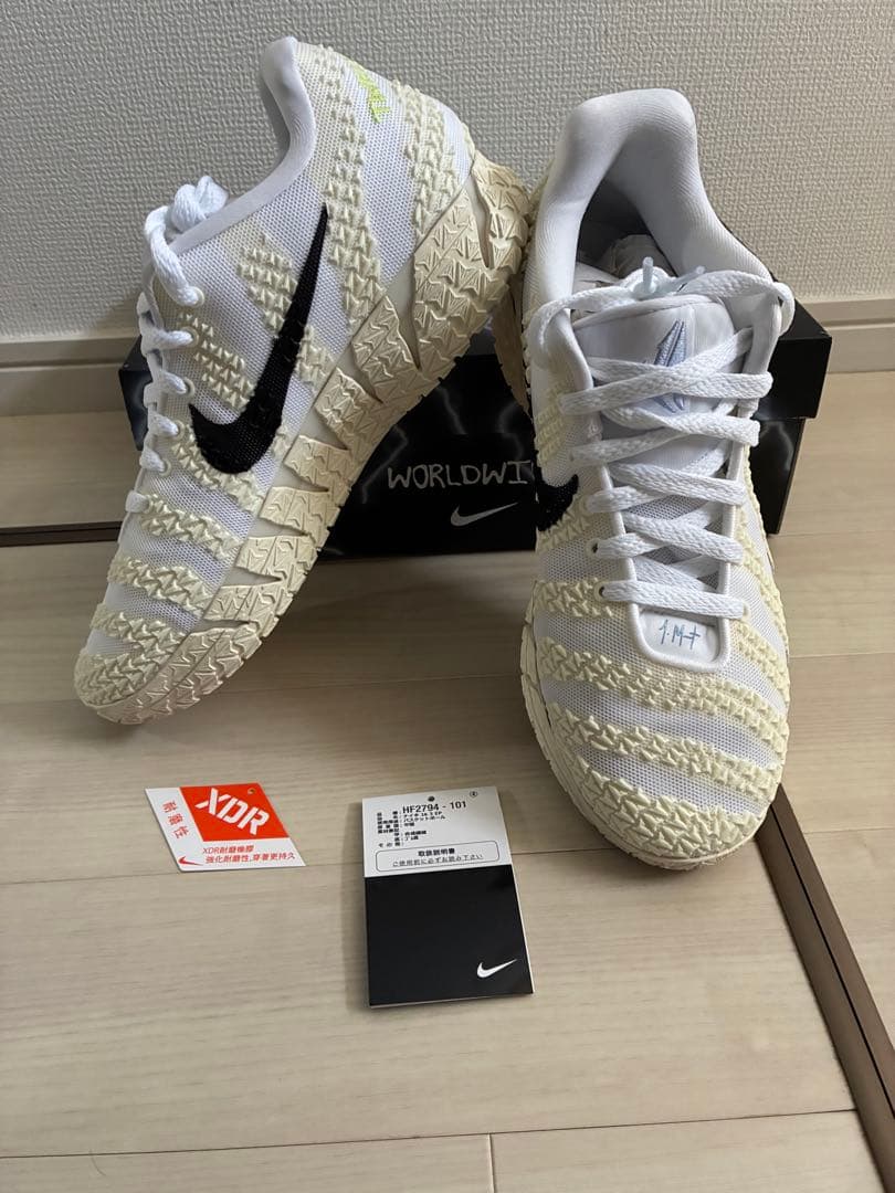 nike ja3 white ナイキ　ジャ3 ホワイト　27.5cm