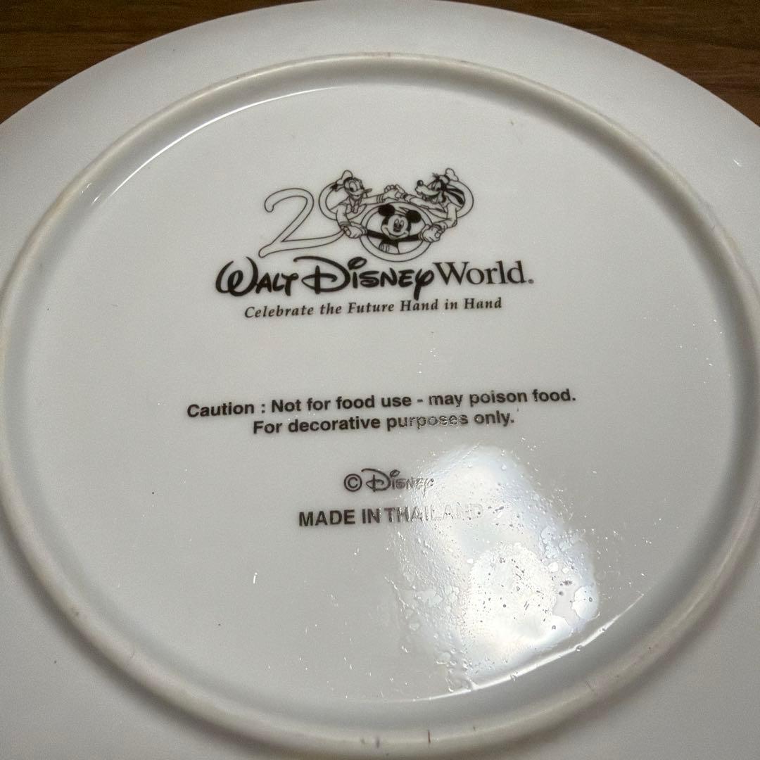 Walt Disney World 20周年 記念プレート