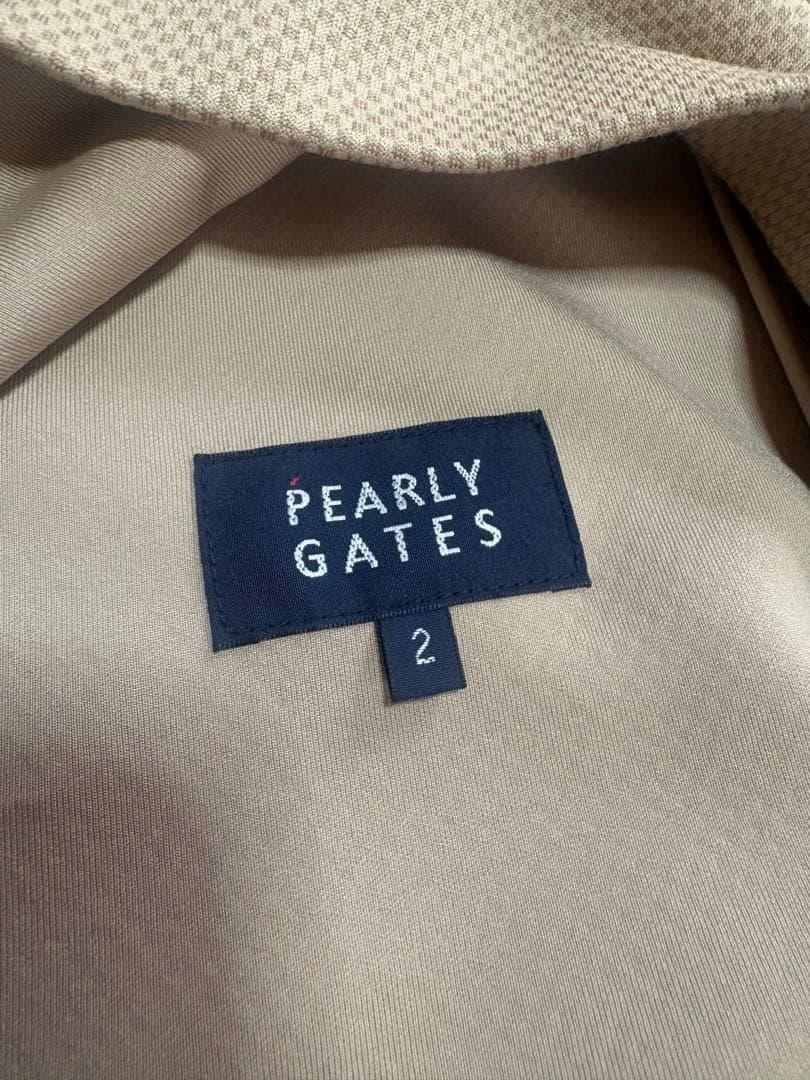 【美品】PEARLY GATES フード付きジャケット サイズ2 パーカー