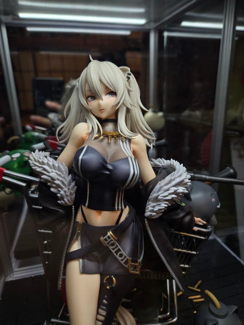 獅白ぼたん ガレージキット 塗装済完成品