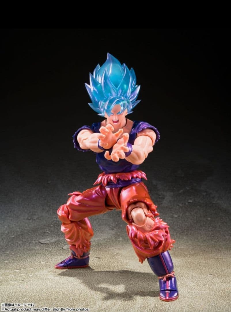 S.H.Figuarts スーパーサイヤ人ゴッドスーパーサイヤ人孫悟空 界王拳