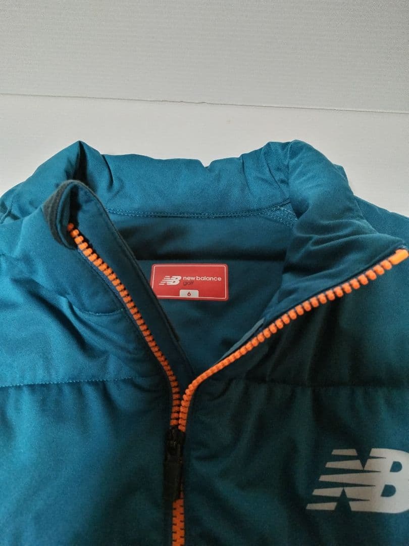 New Balance 中綿ジャケット 青緑