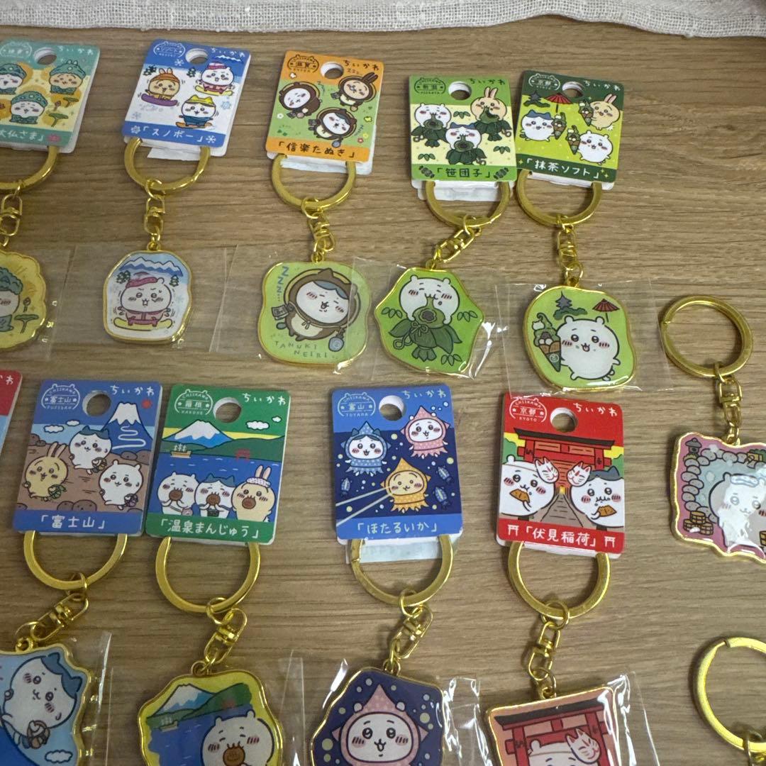 ちいかわ　ご当地キーホルダー36個セット【5023