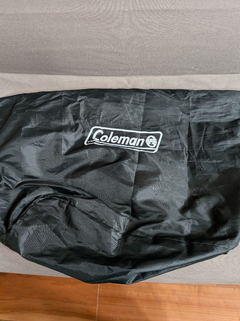 Coleman エアカウチ ダブル グレージュ　エアソファ 収納バッグ付き