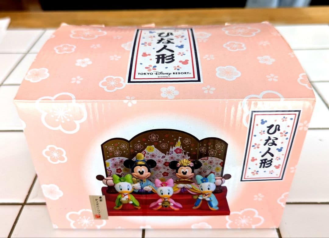 ★東京ディズニーリゾート ミッキーとミニーのひな人形セット★