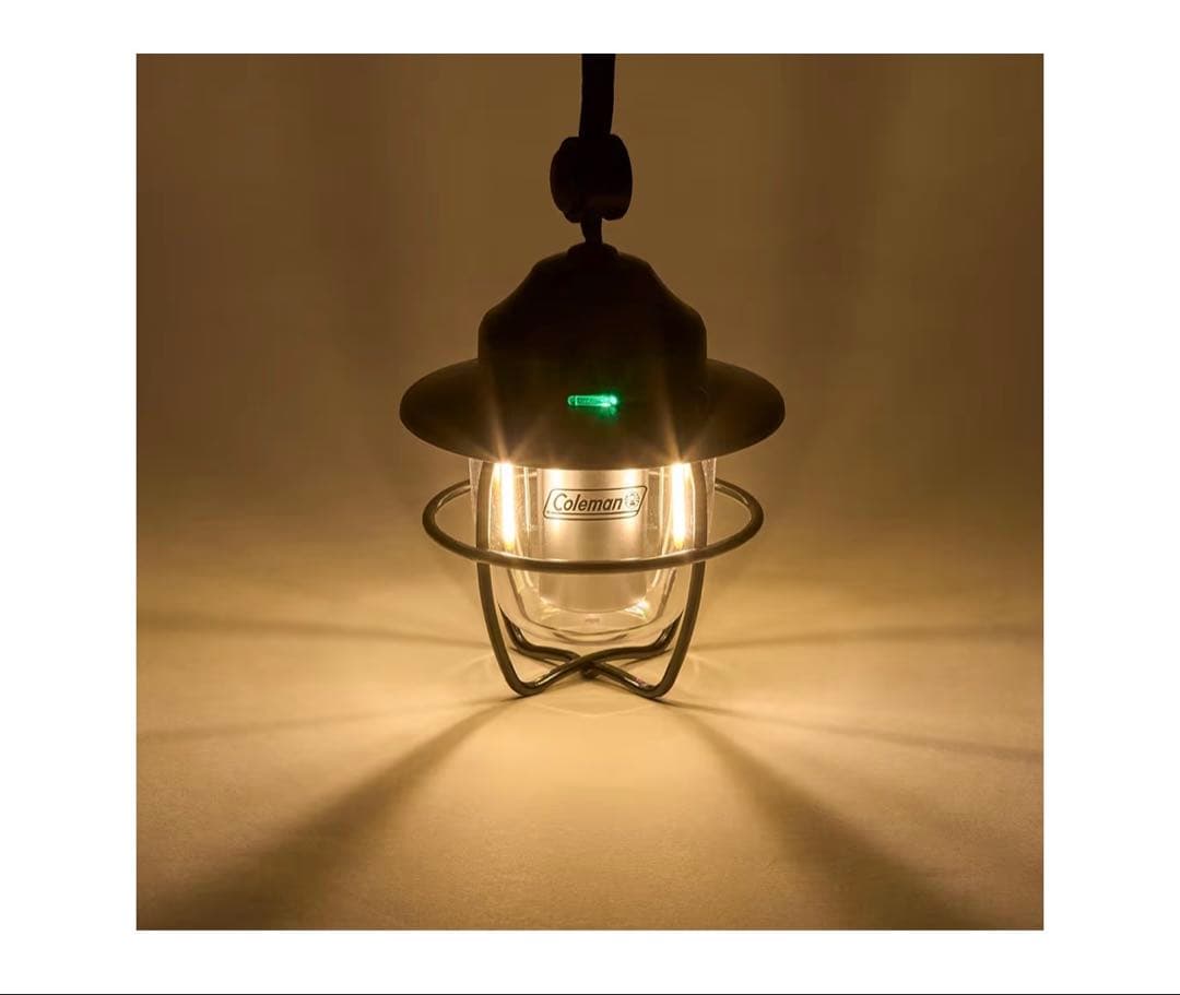 ✨2点セット売り✨コールマン(Coleman)ミニランプ LED キャンプ充電式
