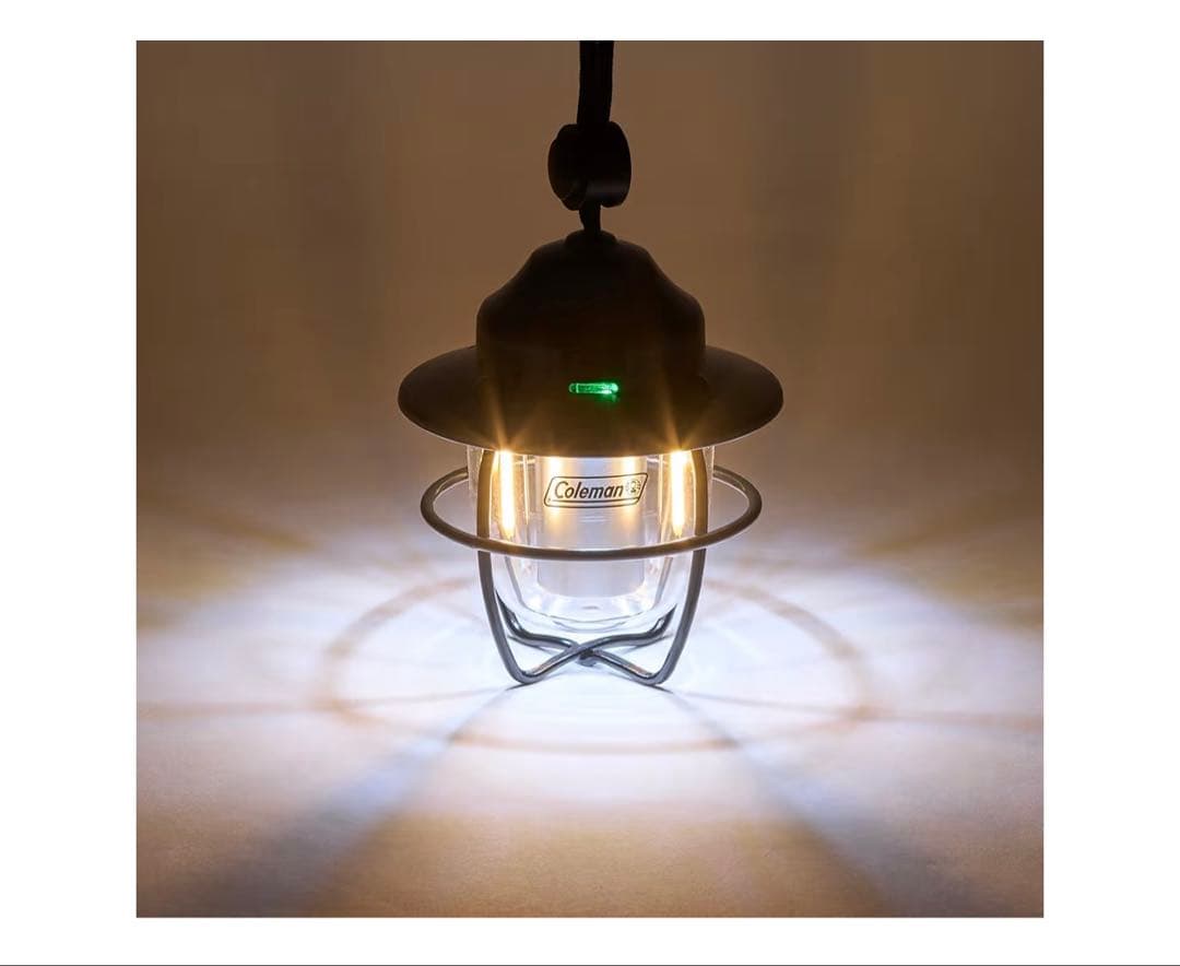 ✨2点セット売り✨コールマン(Coleman)ミニランプ LED キャンプ充電式