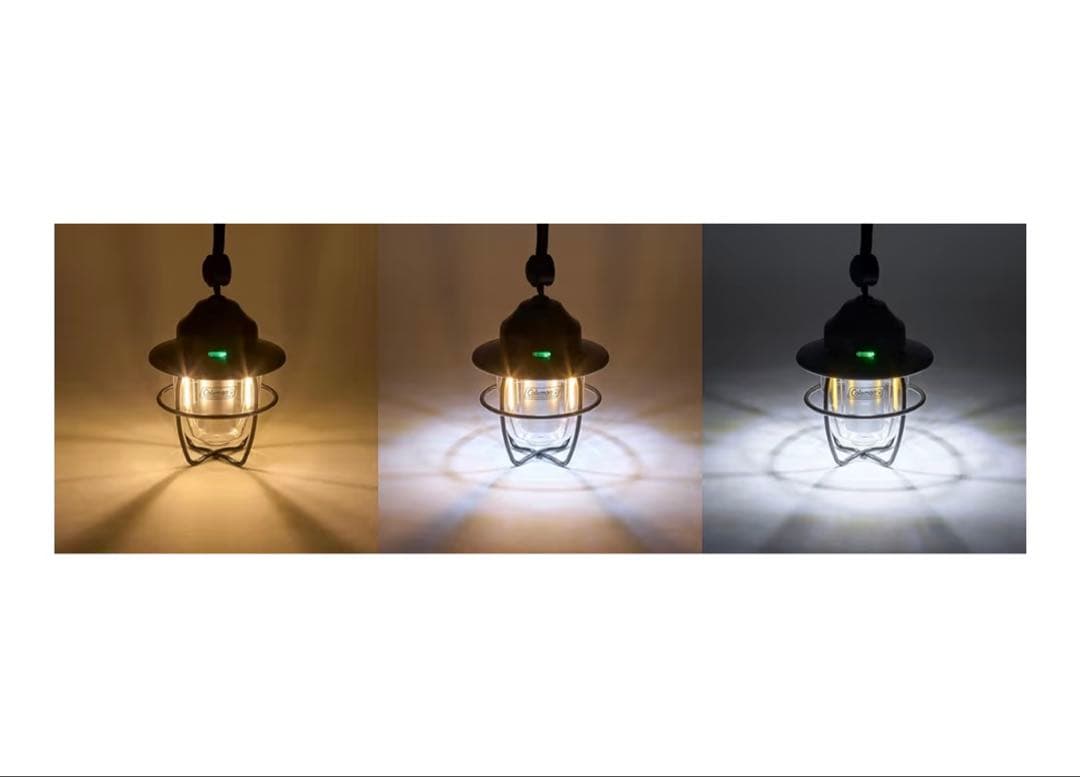 ✨2点セット売り✨コールマン(Coleman)ミニランプ LED キャンプ充電式