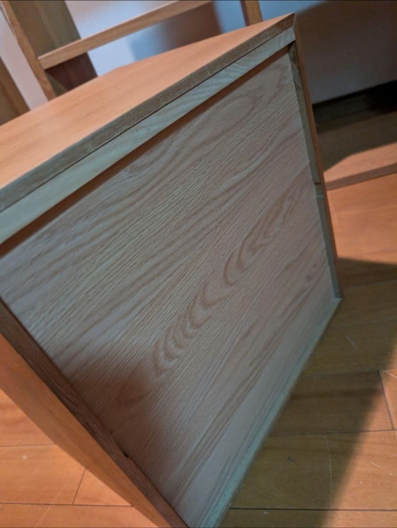 ミ*ナ様 《送料込》無印良品 スタッキングシェルフ 2×2 引出付 棚 収納