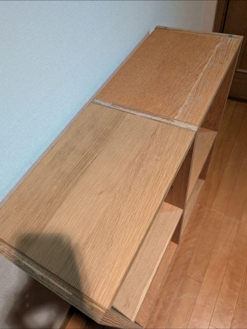 ミ*ナ様 《送料込》無印良品 スタッキングシェルフ 2×2 引出付 棚 収納