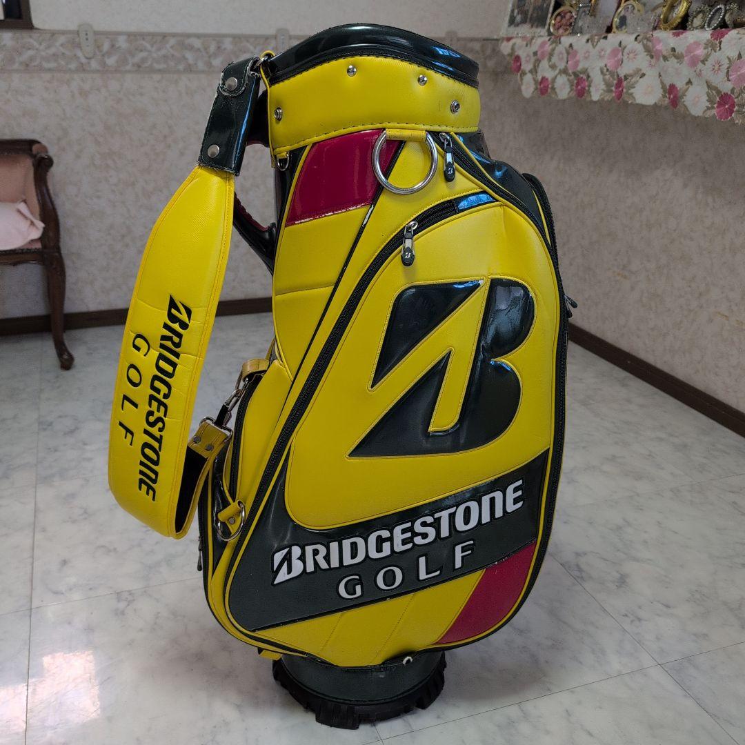 BRIDGESTONE GOLF キャディバッグ イエロー