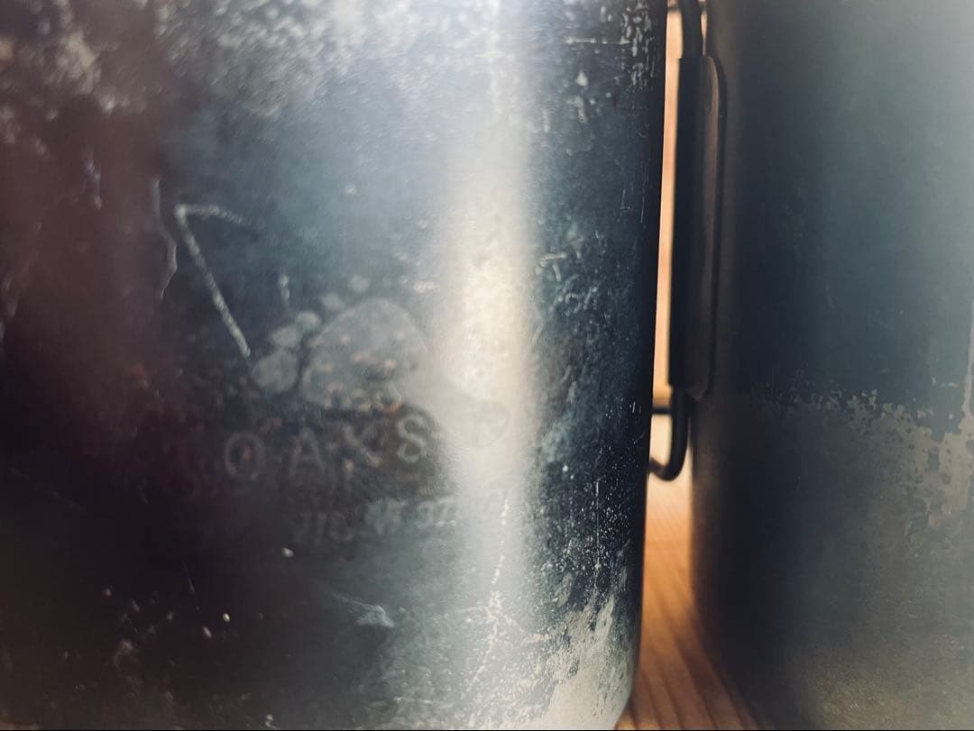TOAKS ULチタンポット550ml+375 ml スタッキング