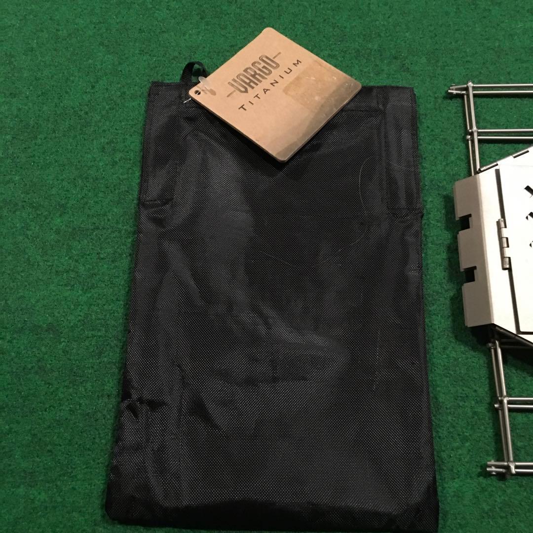 VARGO バーゴ　TITANIUM FIRE BOX GRILL 新品未使用品