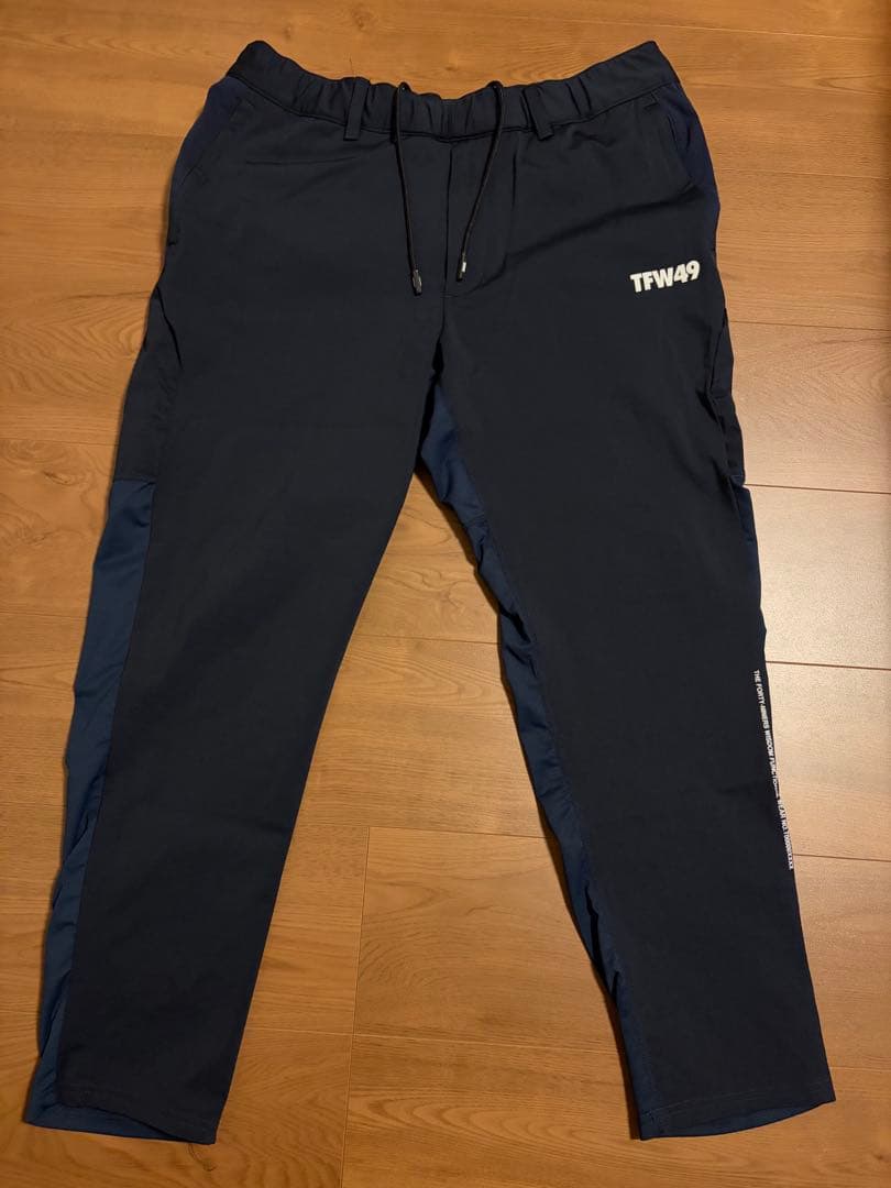TFW49 STRETCH HYBRID PANTS ネイビーXL