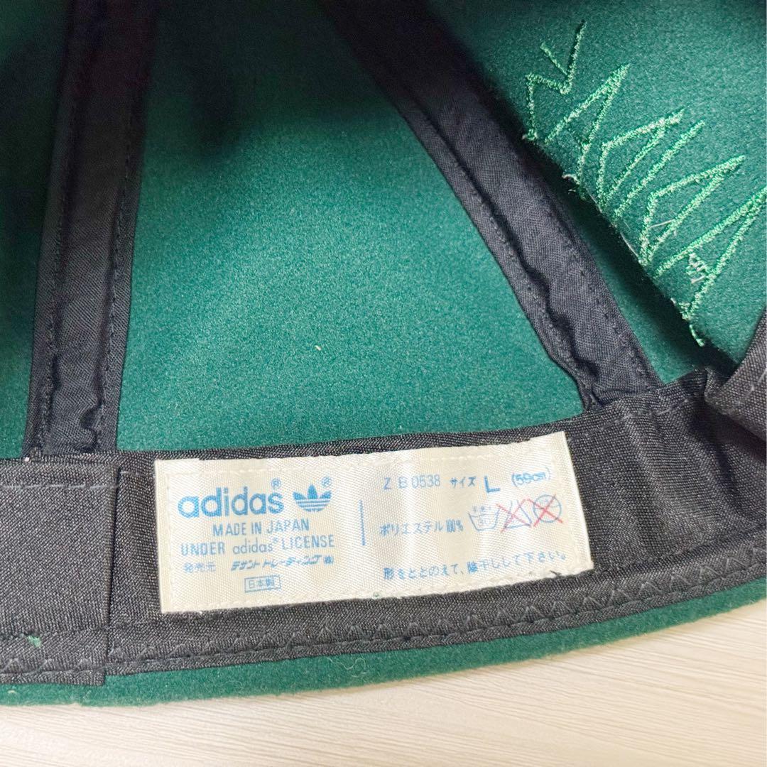 【レア】ad idas 80s フェルト ロールキャップ デットストック