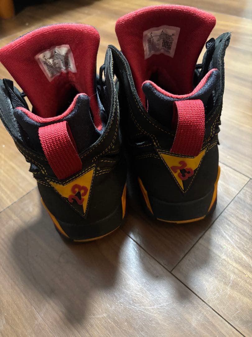 Jordan バスケットボールシューズ US 13 黒/赤(20)