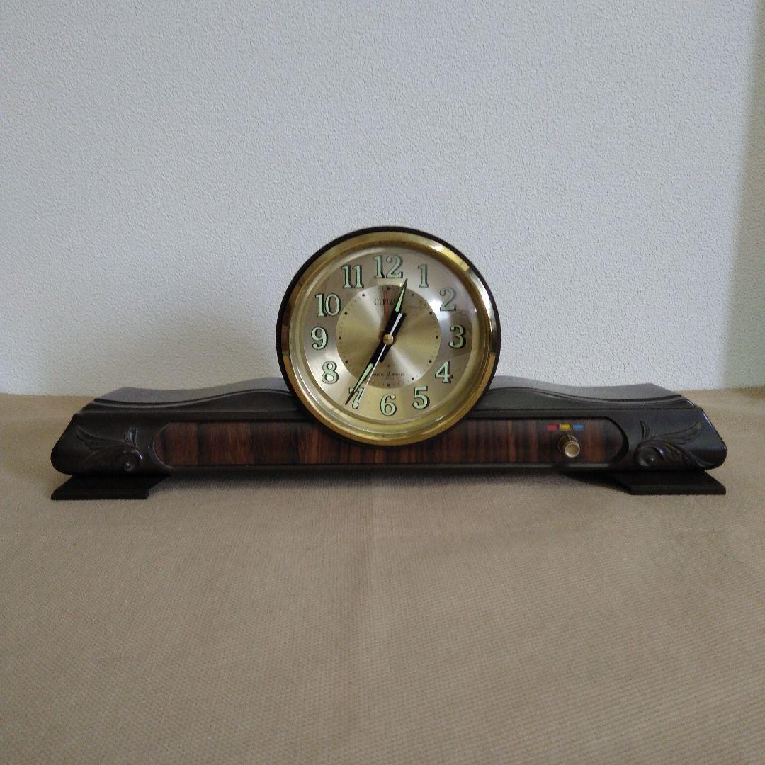 ♥️CITIZEN.置き時計.「La Paloma.」ヴィンテージ中古品♥️
