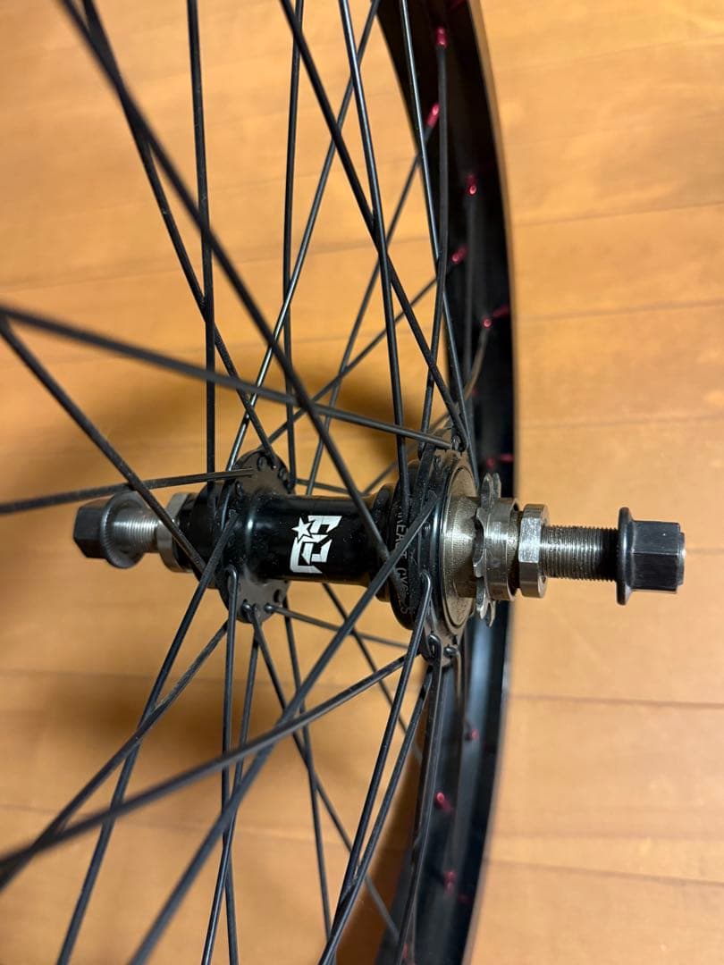 FEC titanium freecoaster hub14mm ホイールセット