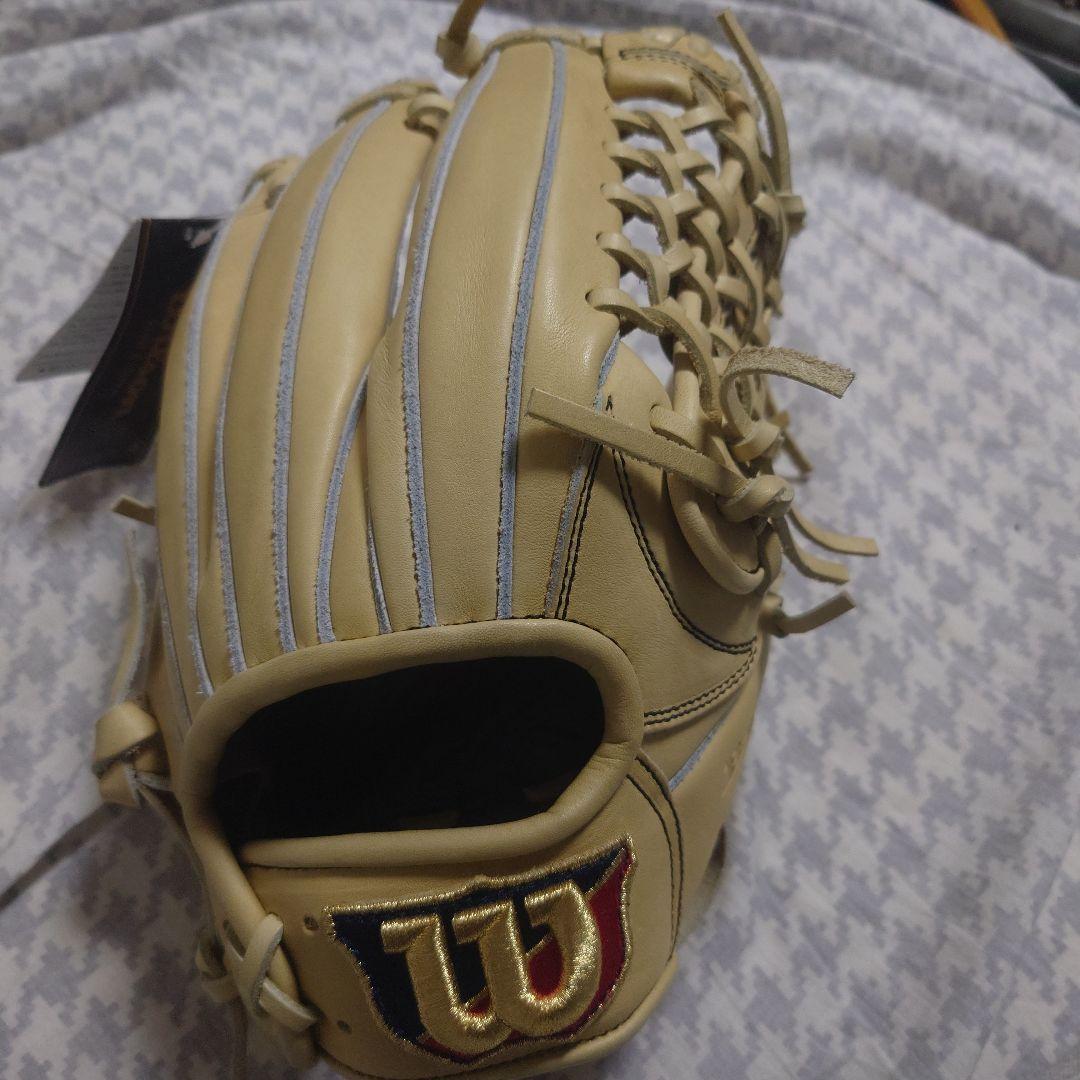 新品Wilson 軟式オールラウンド（ブロンド）