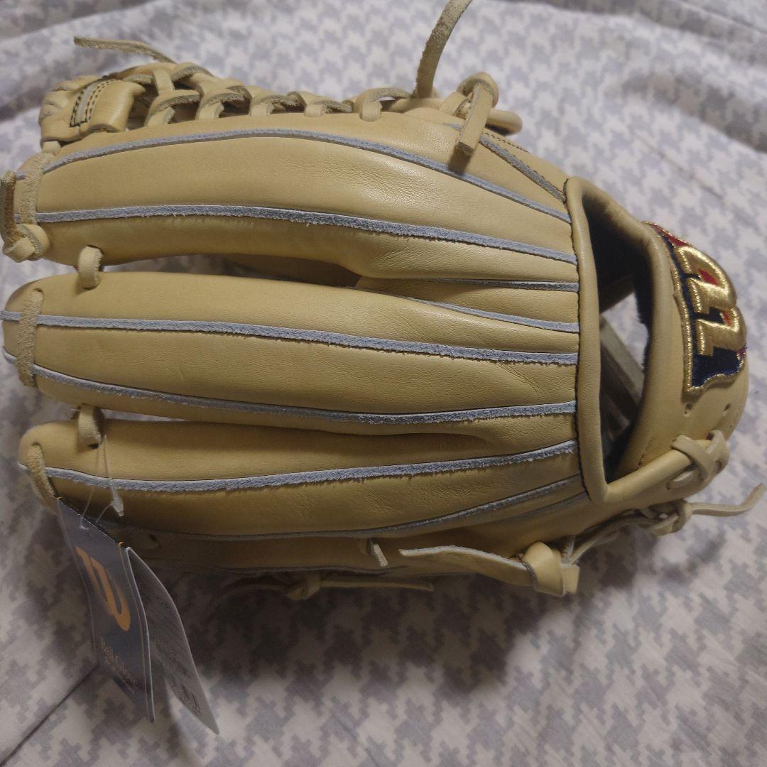 新品Wilson 軟式オールラウンド（ブロンド）