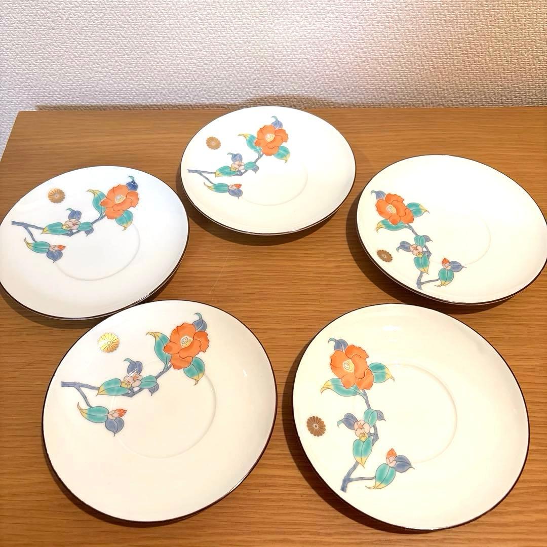 【美品】有田焼　カップ&ソーサー 皿5枚 カップ5個